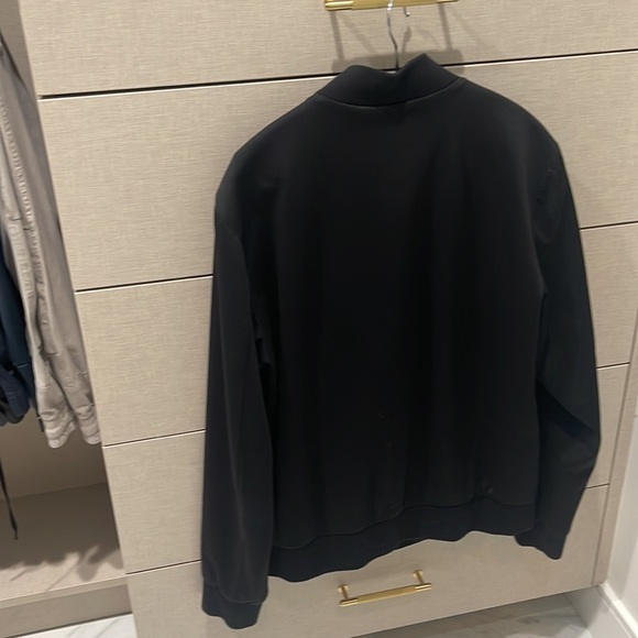 Theory men’s varsity black jacket size M - Picture 2 of 6